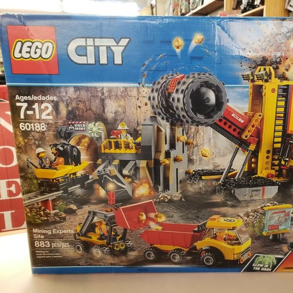 SOLD 60188 Lego City Retired Set Mining Experts Site 883 pieces New SEALED BOX - Picture 1 of 6